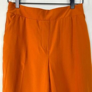 Calvin Klein Terracotta Pull On Trousers Minimalist Career Women’s 8